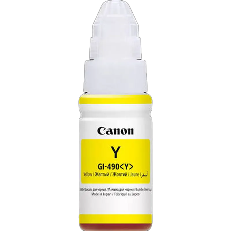 Canon GI-490 Ink Yellow 70ml Mascom International.webp